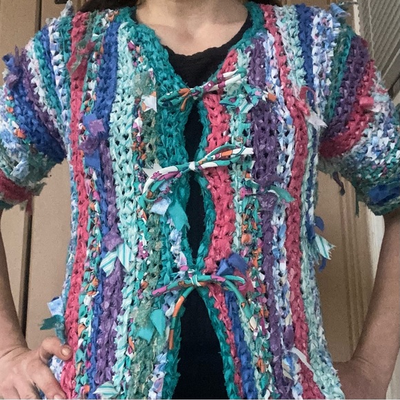 Upcycled Cardigan💙 - Picture 10 of 13